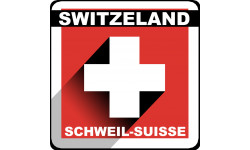 Sticker / autocollants :  Switzeland - 5cm