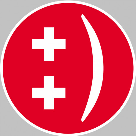 humour suisse - 5cm - Autocollant(sticker)