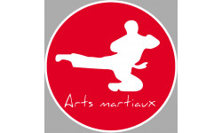 Arts martiaux - 10cm - Autocollant(sticker)