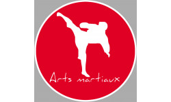 Arts martiaux série 5 - 15cm - Autocollant(sticker)