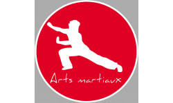 Arts martiaux série 3 - 15cm - Autocollant(sticker)