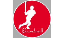 Baseball 2 - 10cm - Autocollant(sticker)