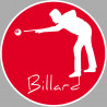 Billard - 5cm - Autocollant(sticker)