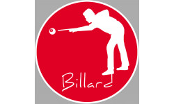 Billard - 20cm - Autocollant(sticker)