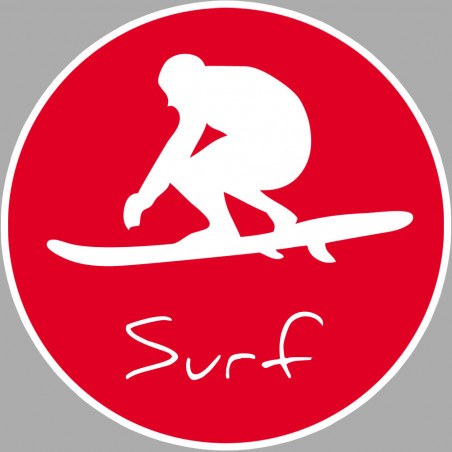 Surf - 20cm - Autocollant(sticker)