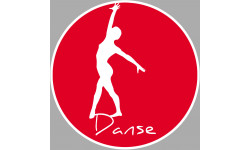 Danse classique - 5cm - Autocollant(sticker)