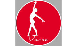 Danse classique - 10cm - Autocollant(sticker)