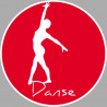 Danse classique - 20cm - Autocollant(sticker)