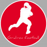Gridiron football - 10cm - Autocollant(sticker)