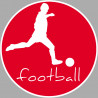 Football - 5cm - Autocollant(sticker)
