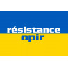 Ukraine résistance opir - 5cm - Autocollant(sticker)