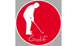 golf - 15cm - Autocollant(sticker)