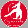 Gymnastique Cerceau - 5cm - Autocollant(sticker)