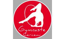 Gymnastique Cerceau - 15cm - Autocollant(sticker)