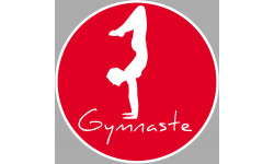 Gymnastique Sol - 5cm - Autocollant(sticker)