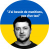 Volodymyr Zelensky - 20cm - Autocollant(sticker)