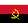 Drapeau Angola - 19.3 x 13 cm - Sticker/autocollant