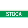 local STOCK vert - 29x7cm - Autocollant(sticker)