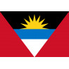 Drapeau Antigua and Barbuda - 19.5x13cm - Autocollant(sticker)