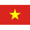 Drapeau Viet Nam - 19.5x13cm - Sticker/autocollant