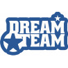 DREAM TEAM - 15x9,5cm - Autocollant(sticker)