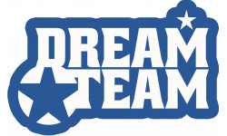 DREAM TEAM - 20x13cm - Autocollant(sticker)