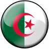 drapeau Algérien - 10cm - Autocollant(sticker)