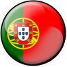 drapeau Portugais rond - 15cm - Autocollant(sticker)