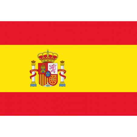 drapeau Spain - 5x3,3cm - Autocollant(sticker)