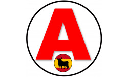 A Espagnol taureau - 15cm - Autocollant(sticker)