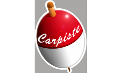 bouchon de carpiste - 10x7cm - Autocollant(sticker)