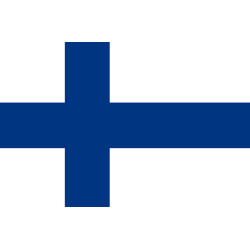 Drapeau Finlande - 19.5x13cm - Sticker/autocollant