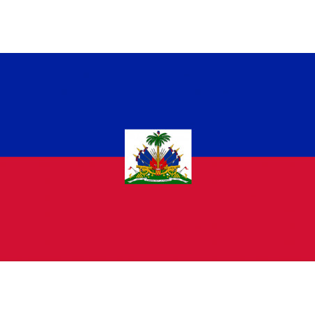 Drapeau Haiti - 19.5x13cm - Autocollant(sticker)