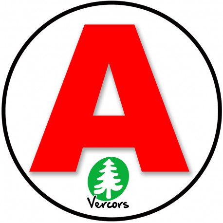 A Vercors - 15cm - Autocollant(sticker)