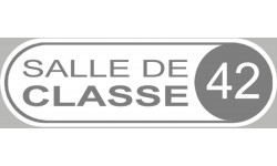 Autocollant (sticker): signaletique salle de classe