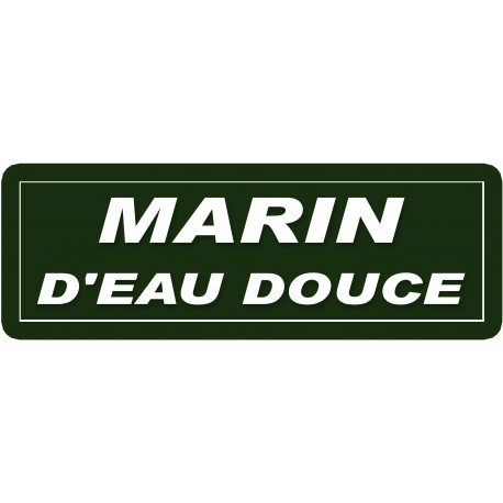 marin d'eau douce - 29,5x10,5cm - Autocollant(sticker)