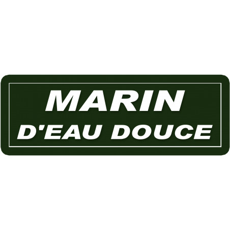 marin d'eau douce - 29,5x10,5cm - Autocollant(sticker)