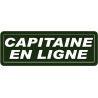 capitaine en ligne - 29,5x10,5cm - Autocollant(sticker)