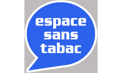 espace sans tabac - 20cm - Autocollant(sticker)