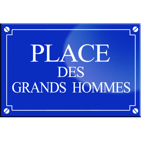 Place des grands hommes - 20x13,2cm - Autocollant(sticker)