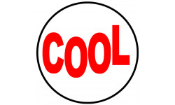 COOL - 15cm - Autocollant(sticker)