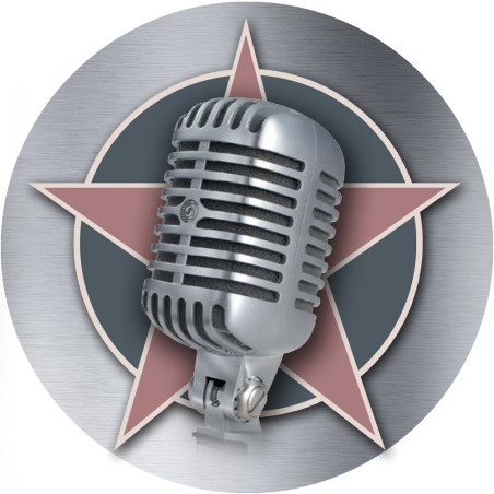 Pour les passionné(e)s de musique (20cm) - Sticker/autocollant