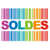 solde ambiance code barre - 30x20.5cm - Autocollant(sticker)