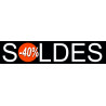 solde design 40% - 26x6cm - Autocollant(sticker)