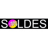 solde design 10% - 26x6cm - Autocollant(sticker)