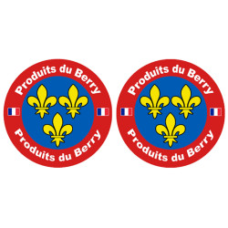 Produits du Berry - 2fois 10cm - Sticker/autocollant