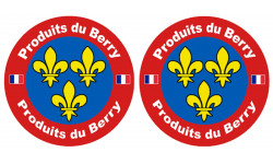 Produits du Berry - 2fois 10cm - Autocollant(sticker)