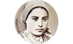 Bernadette Soubirous (5x5cm) - Autocollant(sticker)