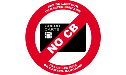 NO CB - 20cm - Autocollant(sticker)