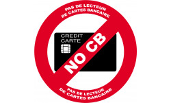 NO CB - 15cm - Autocollant(sticker)